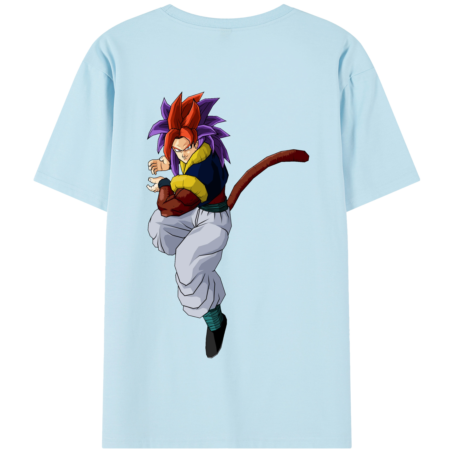 （画像用） ドラゴンボール DRAGON BALL 綿100％半袖Tシャツ（背面プリント）